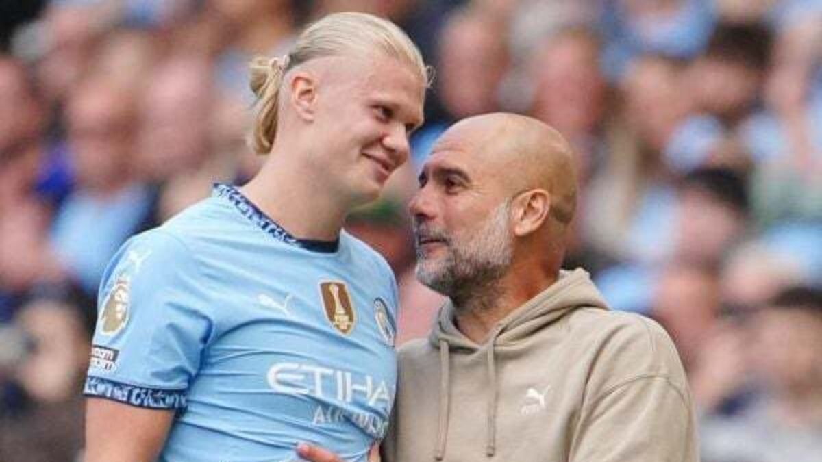 Pep Guardiola: Haaland can compete in terms of goals with Cristiano and Messi