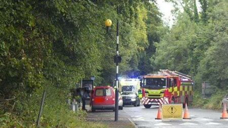 Road closed following road traffic collision in south-east Clare