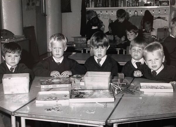 Andrew Skelton, Jamie Swift, John Drohan, Christopher Kenneally and Michael Vereker, on their first day at school in Mount Sion back in 1989. Andrew Skelton, Jamie Swift, John Drohan, Christopher Kenneally and Michael Vereker, on their first day at school in Mount Sion back in 1989.