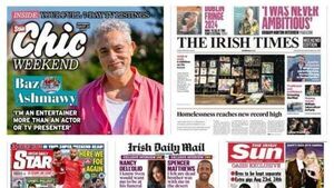 What the papers say: Saturday's front pages