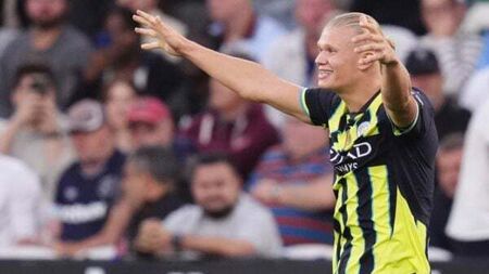 Pep Guardiola: Even a defender with a gun could not stop Erling Haaland