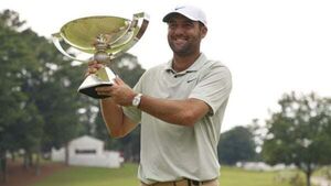Scottie Scheffler wins Tour Championship title to claim FedEx Cup and €22m prize