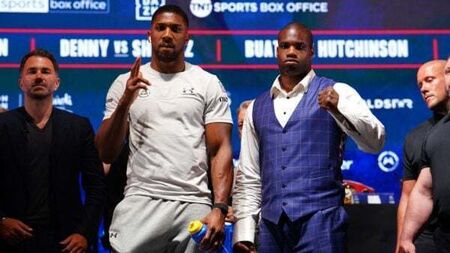 Anthony Joshua firing on all cylinders before Daniel Dubois fight – Eddie Hearn