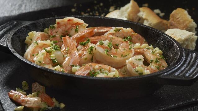 <p>This dish is great when served with lots of crusty, toasted sourdough bread.</p>