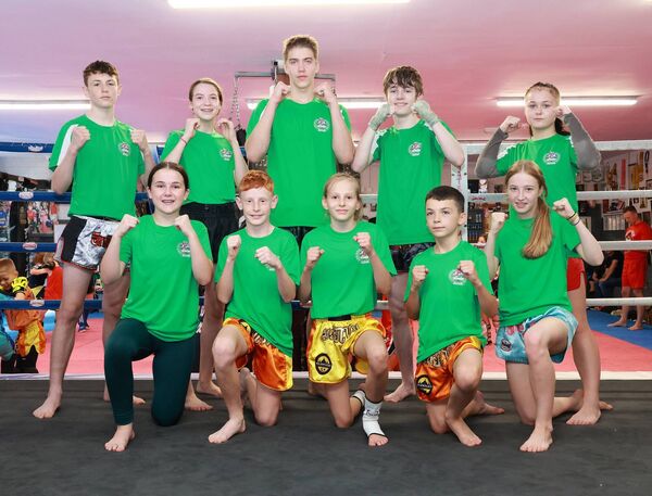 Ten juniors of Team Ireland who are travelling to Thailand to represent our country at the IFMA Youth World Championship in September, three of the team are members of Waterford Muaythai, Jamie Fagan, Leigha Kinsella and AJ Kiely. 