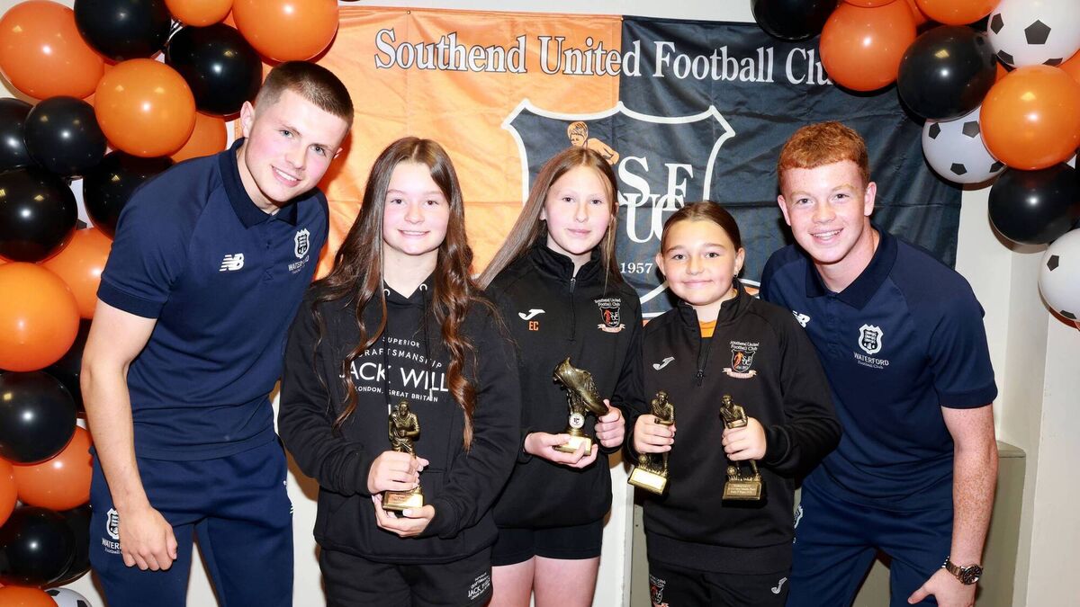 WATCH: Southend Utd in Waterford holds its annual awards ceremony