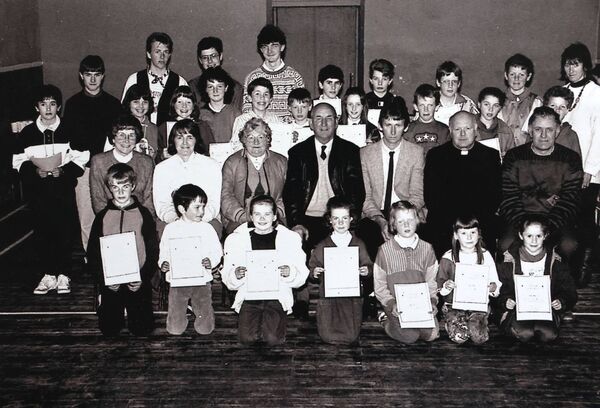 Athletes from St. Mary's AC, Ballygunner, who were presented with certificates and medals which they won during the 1989 season. Athletes from St. Mary's AC, Ballygunner, who were presented with certificates and medals which they won during the 1989 season.