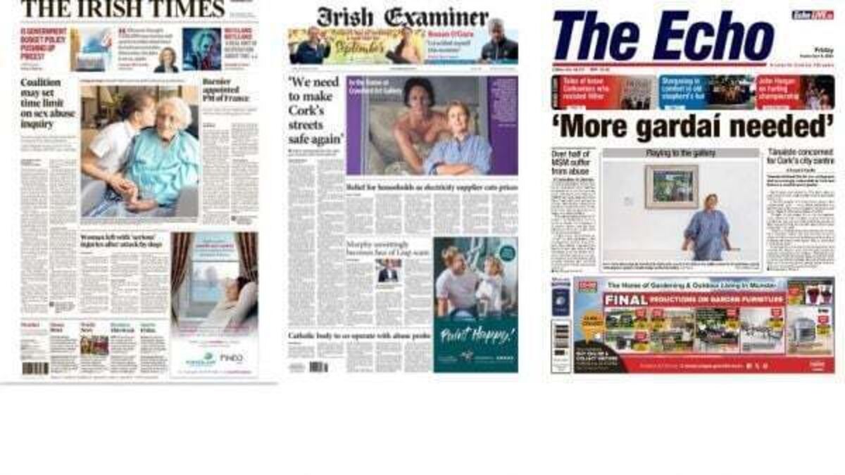 What the papers say: Friday's front pages