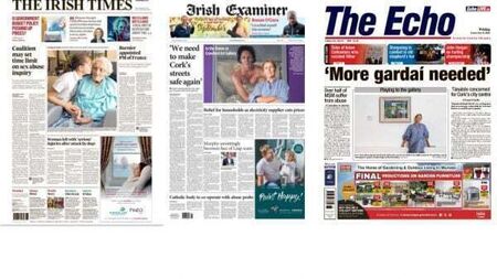 What the papers say: Friday's front pages