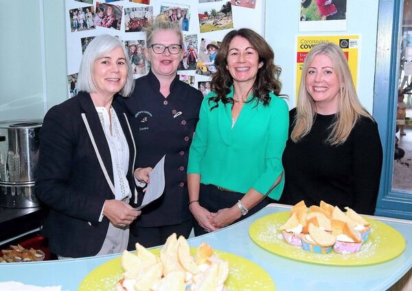 Waterford Childcare Centre staff, Helen McManus, Sharon Kirby, Liz Boyle and Siobhán Gowings Gonzalez. Photo: Noel Browne