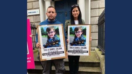 No school place means autistic boy remains at home while other children start class