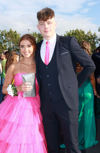  Moya Walsh and JJ Cahill, who attended the St Angela's Debs Ball. Photo: Joe Evans