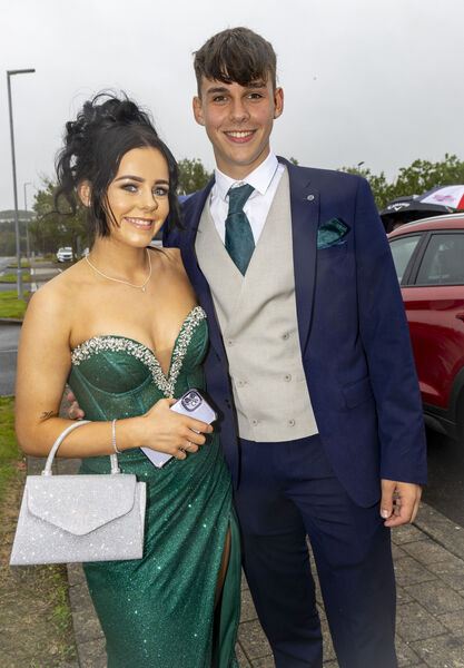  Zoe Croke and Cormack Ryan, who attended the Presentation Debs Ball.