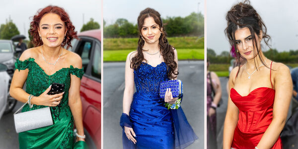  Holly Mylett, Tamara Stevanovic and Tamara Keidia, who attended the Presentation Debs Ball.