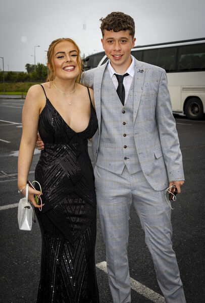 Saoirse and Ryan, pictured at the De La Salle College Graduation Ball. Saoirse and Ryan, pictured at the De La Salle College Graduation Ball.