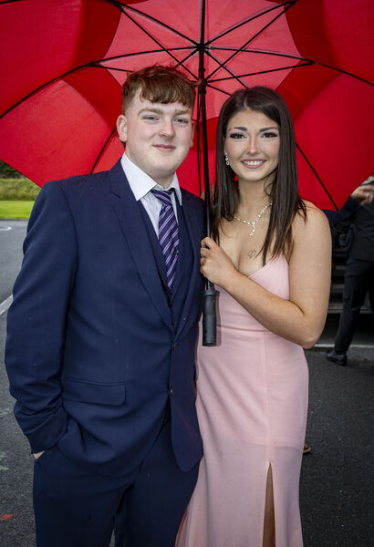 Charlie and Dayna, pictured at the De La Salle College Graduation Ball. Charlie and Dayna, pictured at the De La Salle College Graduation Ball.