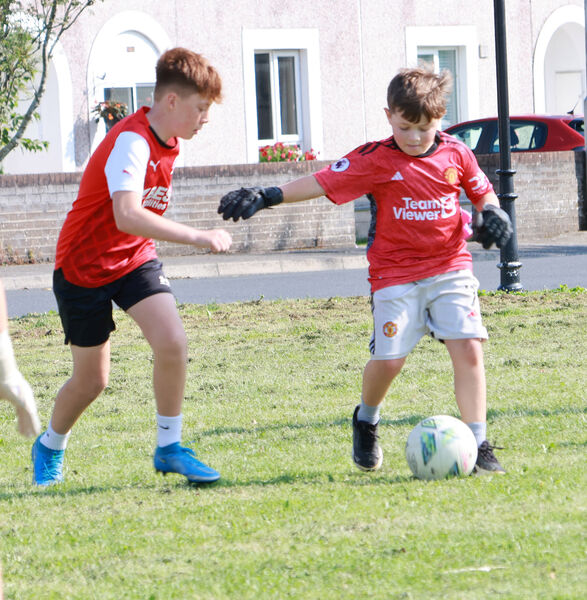 Soccer competition at the St Herblain Park Fun Day.