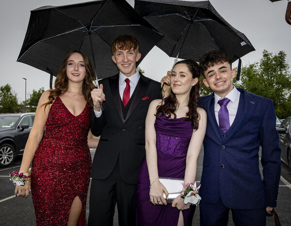 Caitlyn, Killian, Mya and Oisin, pictured at De La Salle College Graduation Ball.