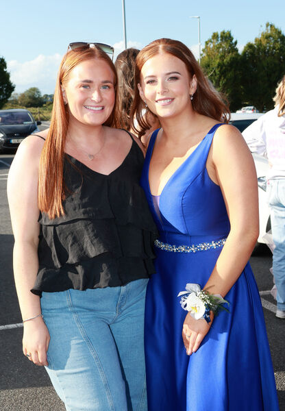  Kerri and Mollie, who attended the St Angela's Debs Ball.
