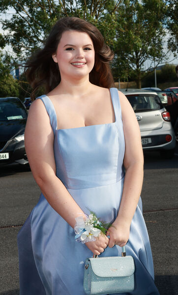  Lottie, who attended the St Angela's Debs Ball.