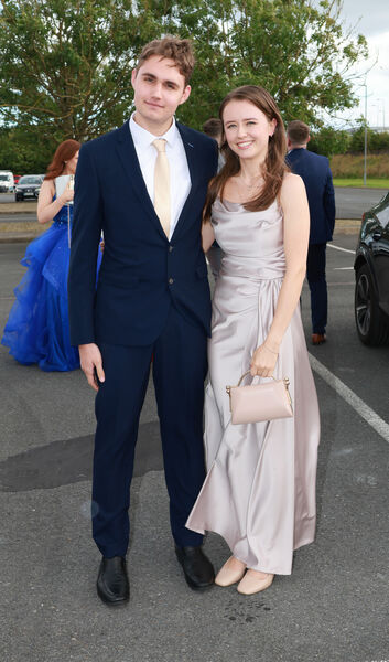  Dmitriy and Erica, who attended the St Angela's Debs Ball.