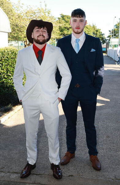  Jay Keane and Cormack Byrne, who attended the St. Paul's Community College Graduation/Debs Ball.
