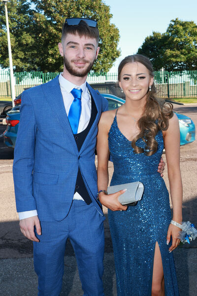  Cathal Smith and Teegan Donnolly, who attended the St. Paul's Community College Graduation/Debs Ball.