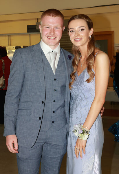  Darragh Jacob and Beth Kelly, who attended the St. Paul's Community College Graduation/Debs Ball.