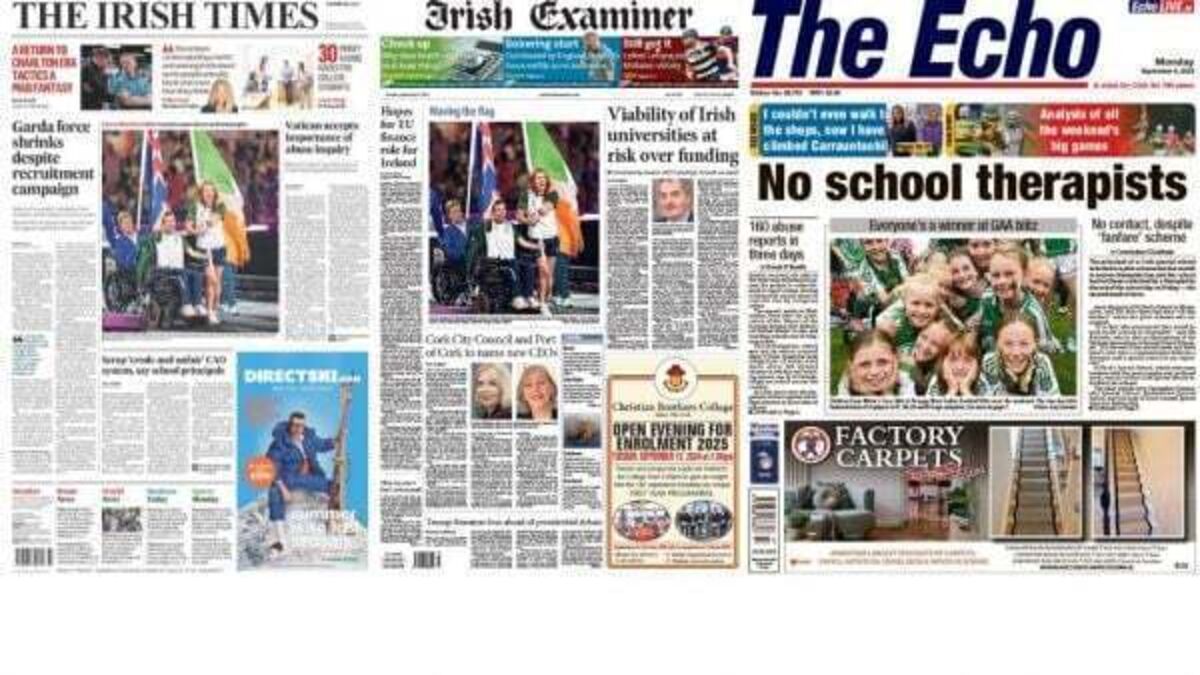 What the papers say: Monday's front pages