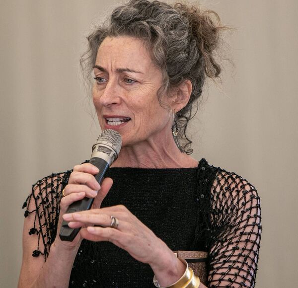 Carrie Crowley, recipient of 2023 Honorary Doctorate. Photo: Joe Evans
