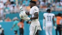 Tyreek Hill in spotlight on and off field as Miami fight back to beat Jaguars
