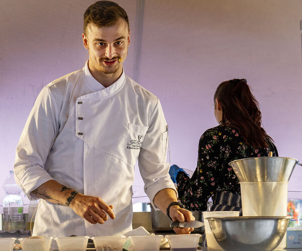  Sean davidson, Faithlegg House Hotel, at the Waterford Harvest Festival. Photo: Joe Evans
