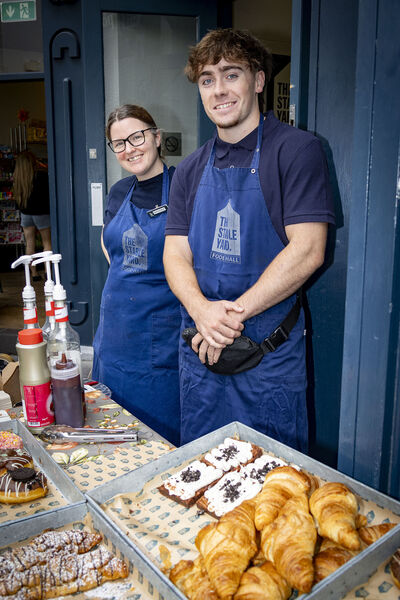  Laura Jane and Max, The Stable Yard, at the Waterford Harvest Festival. Photo: Joe Evans