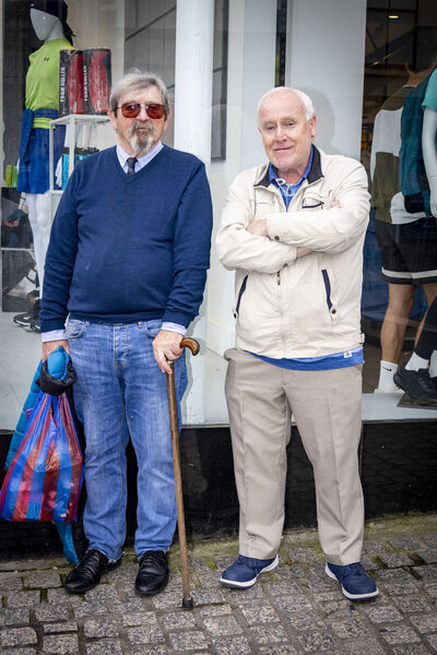 Tommy and Johnny, at the Waterford Harvest Festival. Photo: Joe Evans Tommy and Johnny, at the Waterford Harvest Festival. Photo: Joe Evans