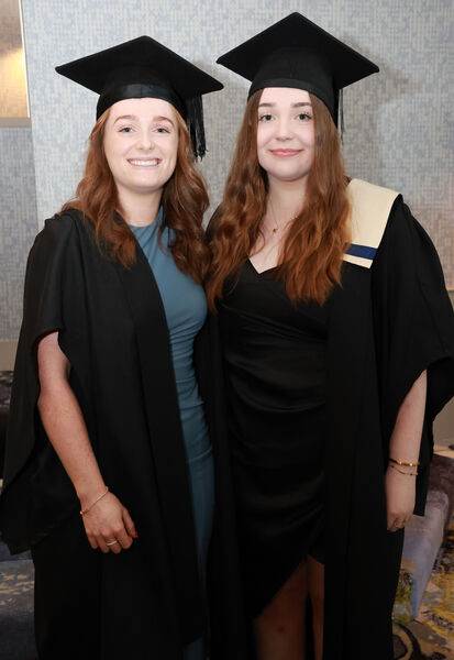  Kellie Galvin and Ciara Foley, Nursing Studies, at the Tower Hotel for the Waterford College of Further Education, Graduation &amp; Awards Ceremony. Photo: Joe Evans