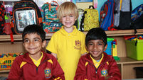 First day smiles at St Declan's National School 
