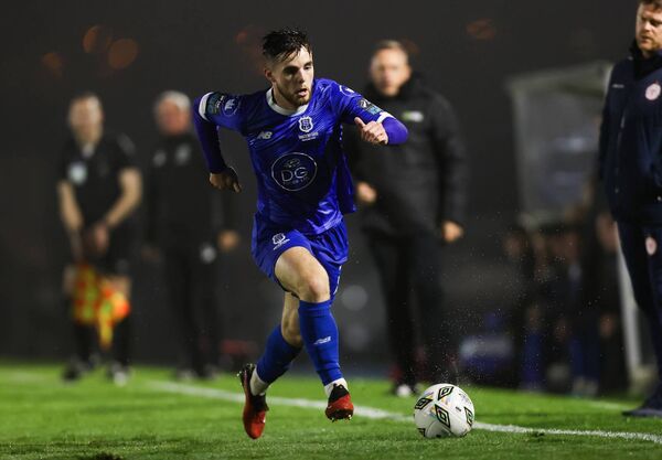 Waterford FC's Ryan Burke is looking forward to this evening's game against Dundalk. Photo: INPHO.
