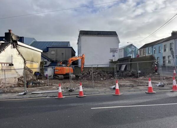 The Glen demolition