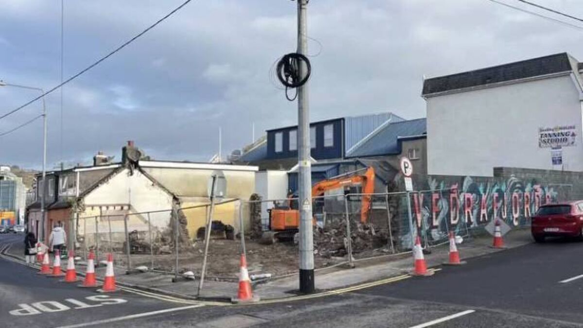 Waterford City eyesore is demolished for apartments 