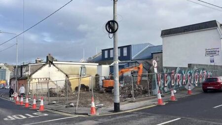 Waterford City eyesore is demolished for apartments 