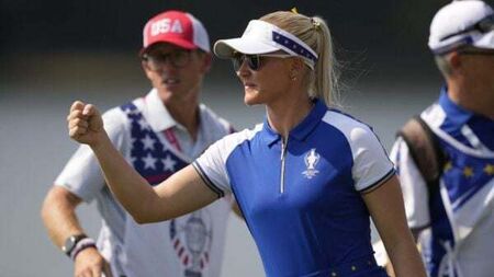 Europe forced to dig deep as United States retain Solheim Cup control