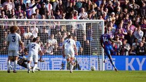 Jean-Philippe Mateta’s stoppage-time penalty salvages a draw for Crystal Palace