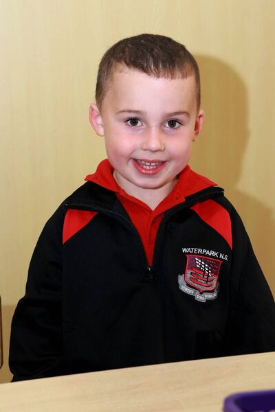 Ted, who started school at Waterpark. Photo: Joe Evans