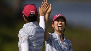 Europe need huge comeback in singles to retain Solheim Cup