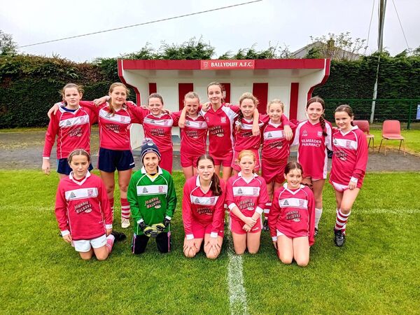 Ballyduff U12 squad who defeated Mooncoin in the 12B League