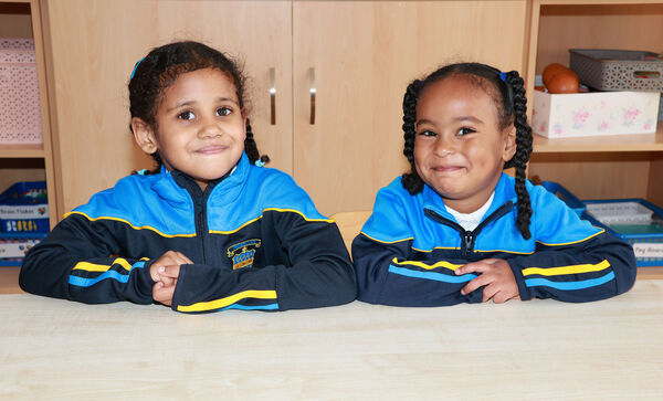  Lian and Mnar, who started school at the Presentation Primary.