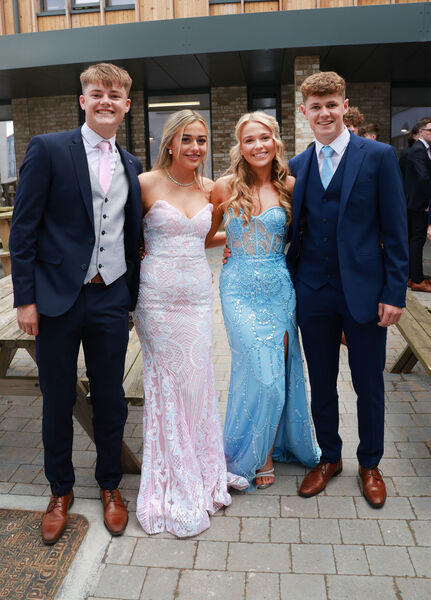  Cillian, Ria, Skye and Ollie, who attended the Waterpark Graduation Ball.