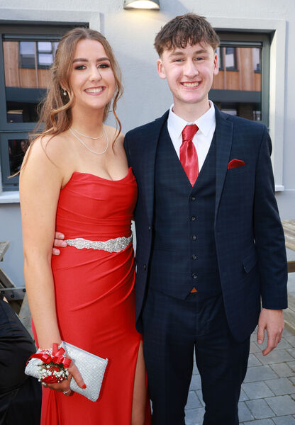  Isobel Boland and Lochlann Flanagan, who attended the Waterpark Graduation Ball.
