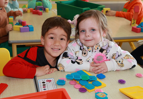  Ronin and Alice, who started school at Waterford Educate Together. 