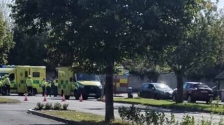 Two car collision in Manor St John area of Waterford